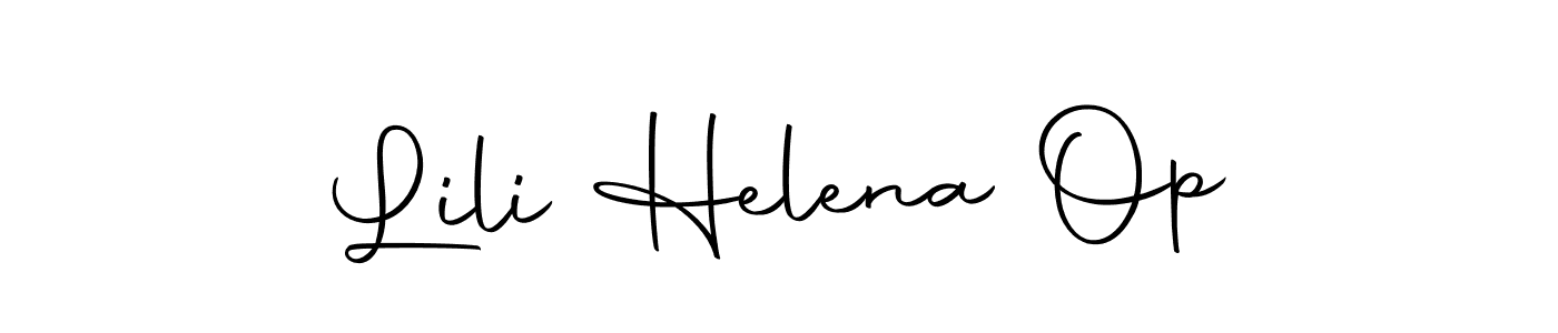 Best and Professional Signature Style for Lili Helena Op. Autography-DOLnW Best Signature Style Collection. Lili Helena Op signature style 10 images and pictures png