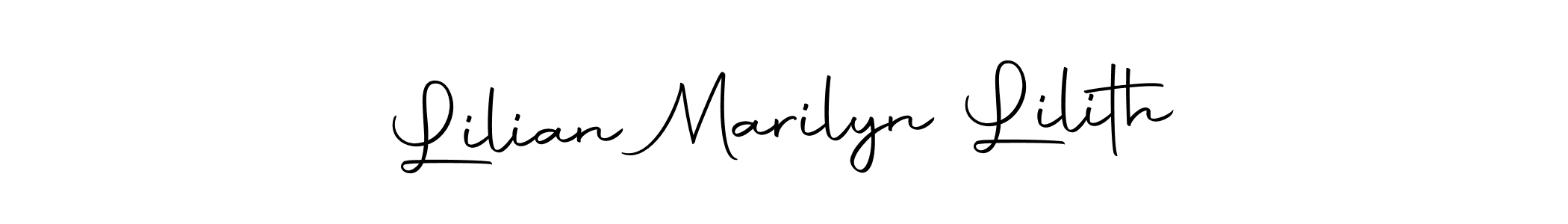 Also You can easily find your signature by using the search form. We will create Lilian Marilyn Lilith name handwritten signature images for you free of cost using Autography-DOLnW sign style. Lilian Marilyn Lilith signature style 10 images and pictures png
