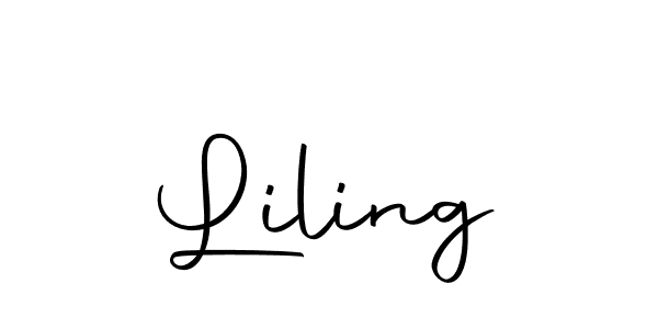 Autography-DOLnW is a professional signature style that is perfect for those who want to add a touch of class to their signature. It is also a great choice for those who want to make their signature more unique. Get Liling name to fancy signature for free. Liling signature style 10 images and pictures png