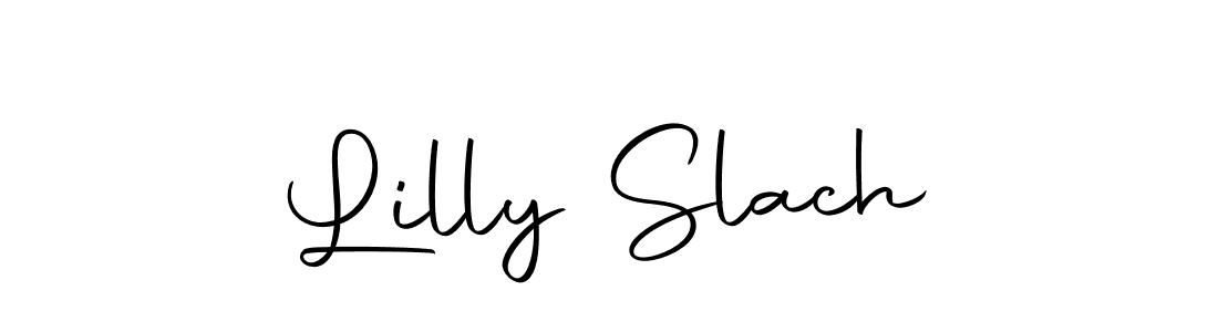 Make a short Lilly Slach signature style. Manage your documents anywhere anytime using Autography-DOLnW. Create and add eSignatures, submit forms, share and send files easily. Lilly Slach signature style 10 images and pictures png