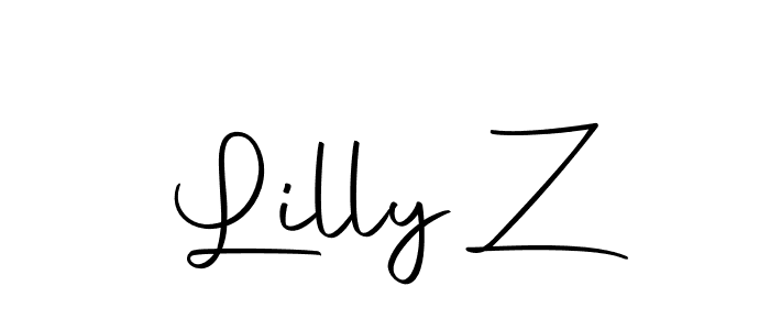 Make a beautiful signature design for name Lilly Z. With this signature (Autography-DOLnW) style, you can create a handwritten signature for free. Lilly Z signature style 10 images and pictures png