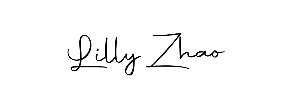 How to make Lilly Zhao signature? Autography-DOLnW is a professional autograph style. Create handwritten signature for Lilly Zhao name. Lilly Zhao signature style 10 images and pictures png