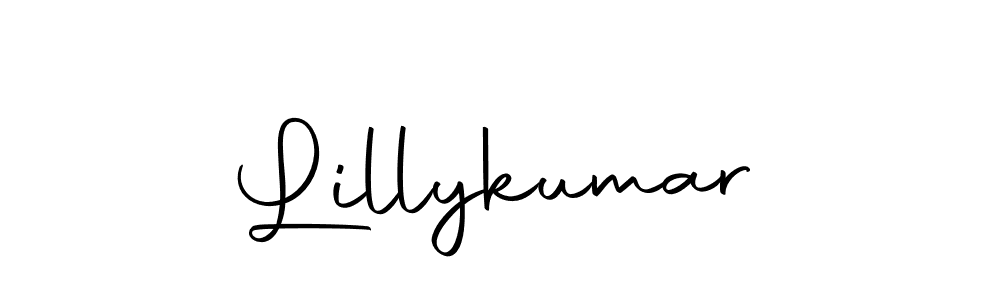 Also we have Lillykumar name is the best signature style. Create professional handwritten signature collection using Autography-DOLnW autograph style. Lillykumar signature style 10 images and pictures png