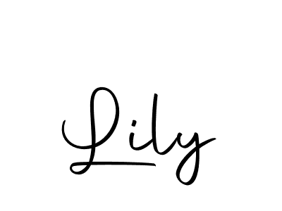 Make a beautiful signature design for name Lily. With this signature (Autography-DOLnW) style, you can create a handwritten signature for free. Lily signature style 10 images and pictures png