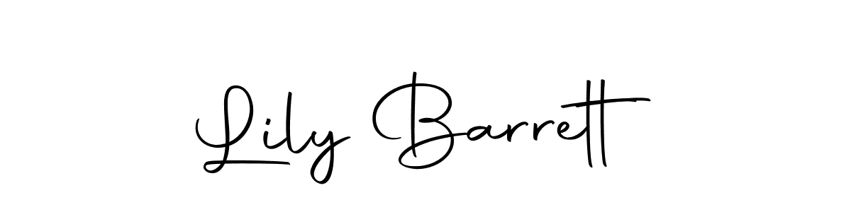 Also we have Lily Barrett name is the best signature style. Create professional handwritten signature collection using Autography-DOLnW autograph style. Lily Barrett signature style 10 images and pictures png