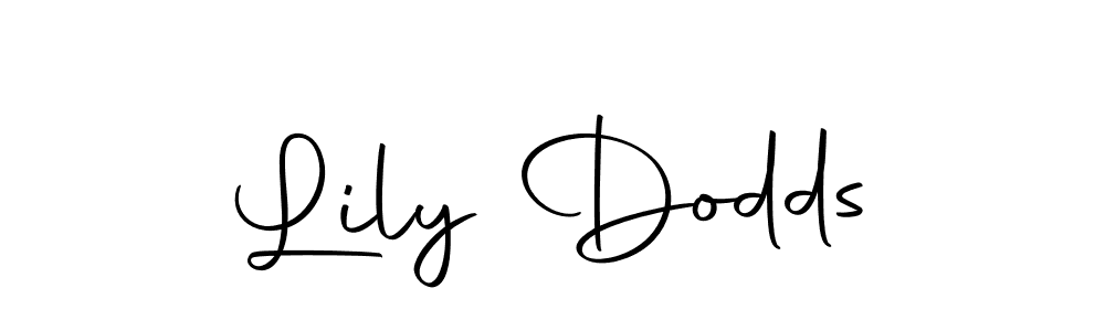 Make a beautiful signature design for name Lily Dodds. With this signature (Autography-DOLnW) style, you can create a handwritten signature for free. Lily Dodds signature style 10 images and pictures png