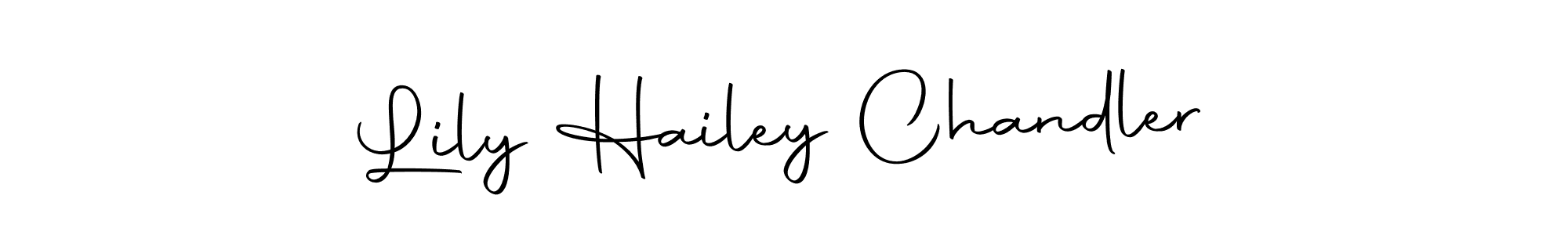 Design your own signature with our free online signature maker. With this signature software, you can create a handwritten (Autography-DOLnW) signature for name Lily Hailey Chandler. Lily Hailey Chandler signature style 10 images and pictures png