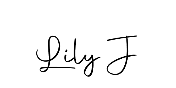 This is the best signature style for the Lily J name. Also you like these signature font (Autography-DOLnW). Mix name signature. Lily J signature style 10 images and pictures png