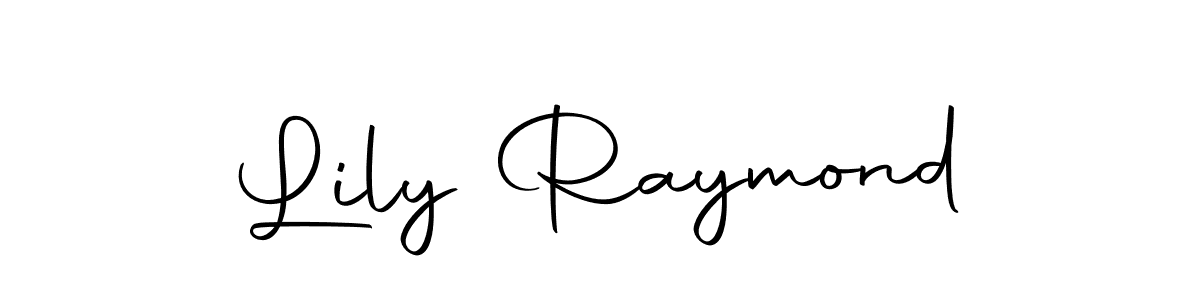 Make a short Lily Raymond signature style. Manage your documents anywhere anytime using Autography-DOLnW. Create and add eSignatures, submit forms, share and send files easily. Lily Raymond signature style 10 images and pictures png