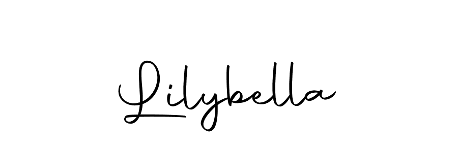 Use a signature maker to create a handwritten signature online. With this signature software, you can design (Autography-DOLnW) your own signature for name Lilybella. Lilybella signature style 10 images and pictures png