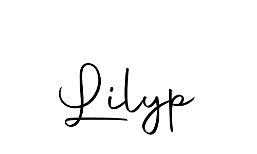 Similarly Autography-DOLnW is the best handwritten signature design. Signature creator online .You can use it as an online autograph creator for name Lilyp. Lilyp signature style 10 images and pictures png