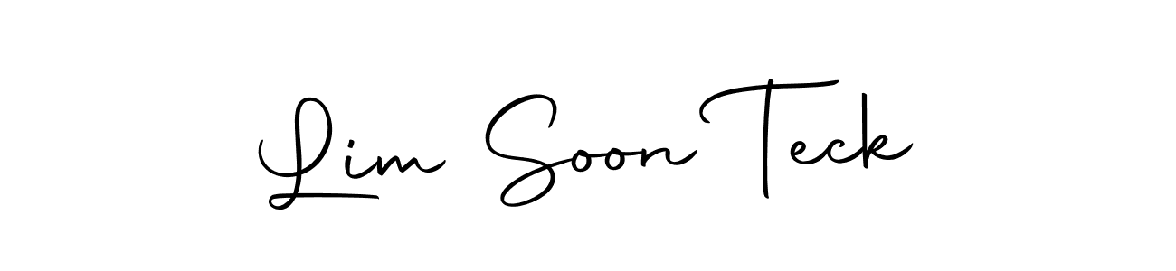 Make a beautiful signature design for name Lim Soon Teck. Use this online signature maker to create a handwritten signature for free. Lim Soon Teck signature style 10 images and pictures png