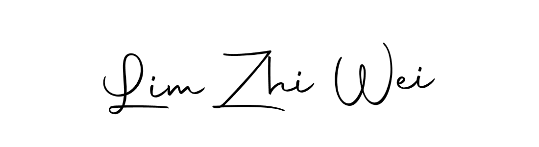 Make a beautiful signature design for name Lim Zhi Wei. With this signature (Autography-DOLnW) style, you can create a handwritten signature for free. Lim Zhi Wei signature style 10 images and pictures png