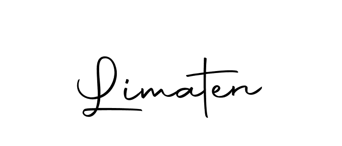 Design your own signature with our free online signature maker. With this signature software, you can create a handwritten (Autography-DOLnW) signature for name Limaten. Limaten signature style 10 images and pictures png