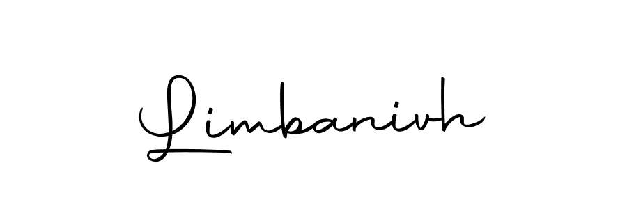 Design your own signature with our free online signature maker. With this signature software, you can create a handwritten (Autography-DOLnW) signature for name Limbanivh. Limbanivh signature style 10 images and pictures png