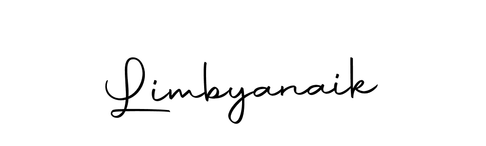 Design your own signature with our free online signature maker. With this signature software, you can create a handwritten (Autography-DOLnW) signature for name Limbyanaik. Limbyanaik signature style 10 images and pictures png