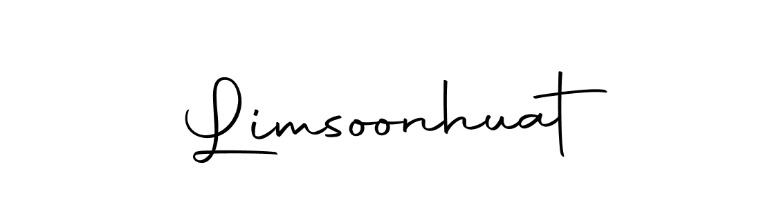 Design your own signature with our free online signature maker. With this signature software, you can create a handwritten (Autography-DOLnW) signature for name Limsoonhuat. Limsoonhuat signature style 10 images and pictures png