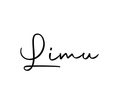 Design your own signature with our free online signature maker. With this signature software, you can create a handwritten (Autography-DOLnW) signature for name Limu. Limu signature style 10 images and pictures png