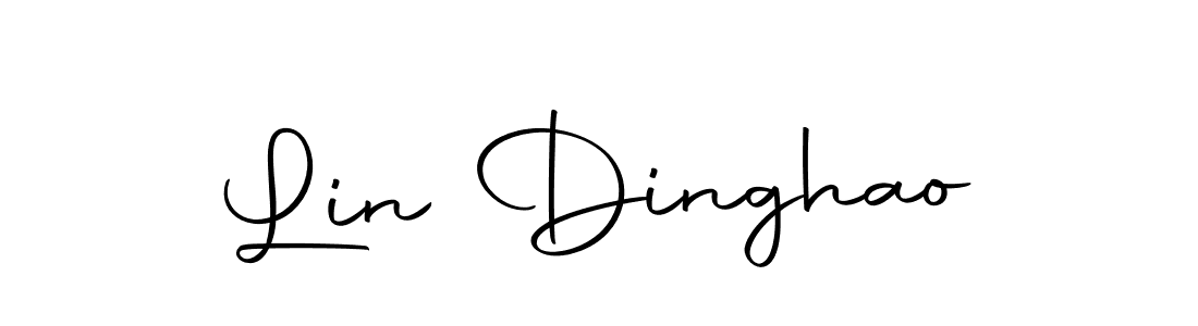 Best and Professional Signature Style for Lin Dinghao. Autography-DOLnW Best Signature Style Collection. Lin Dinghao signature style 10 images and pictures png