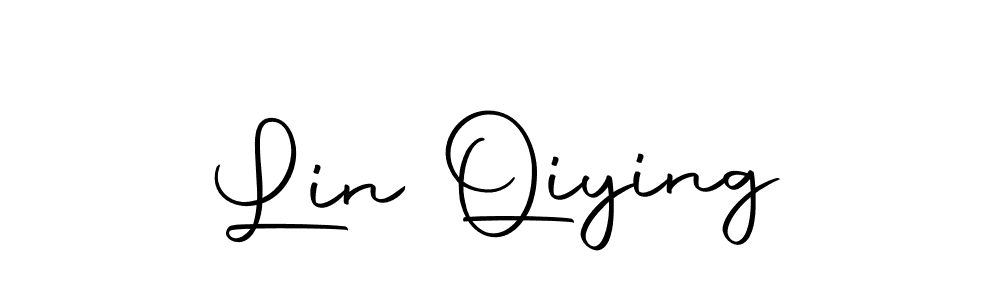 Lin Qiying stylish signature style. Best Handwritten Sign (Autography-DOLnW) for my name. Handwritten Signature Collection Ideas for my name Lin Qiying. Lin Qiying signature style 10 images and pictures png