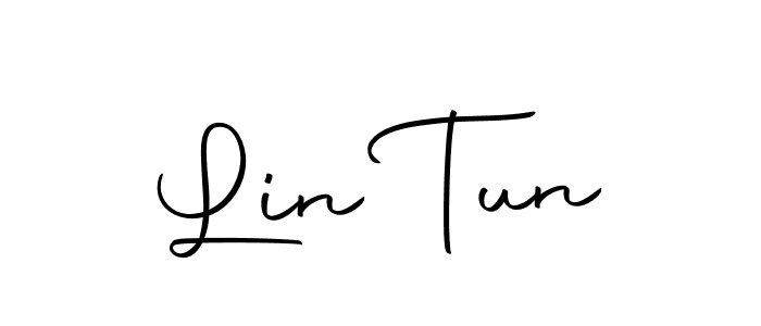 Design your own signature with our free online signature maker. With this signature software, you can create a handwritten (Autography-DOLnW) signature for name Lin Tun. Lin Tun signature style 10 images and pictures png