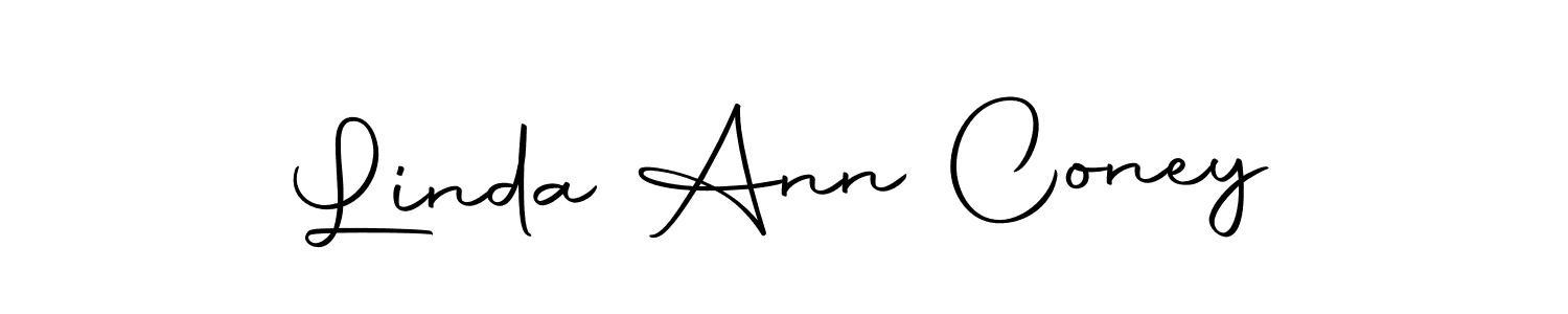 Autography-DOLnW is a professional signature style that is perfect for those who want to add a touch of class to their signature. It is also a great choice for those who want to make their signature more unique. Get Linda Ann Coney name to fancy signature for free. Linda Ann Coney signature style 10 images and pictures png