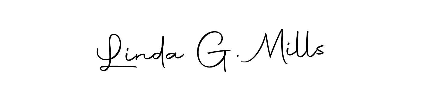 Once you've used our free online signature maker to create your best signature Autography-DOLnW style, it's time to enjoy all of the benefits that Linda G. Mills name signing documents. Linda G. Mills signature style 10 images and pictures png