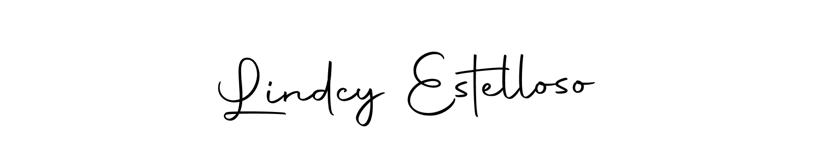 Create a beautiful signature design for name Lindcy Estelloso. With this signature (Autography-DOLnW) fonts, you can make a handwritten signature for free. Lindcy Estelloso signature style 10 images and pictures png