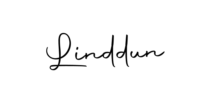 Design your own signature with our free online signature maker. With this signature software, you can create a handwritten (Autography-DOLnW) signature for name Linddun. Linddun signature style 10 images and pictures png
