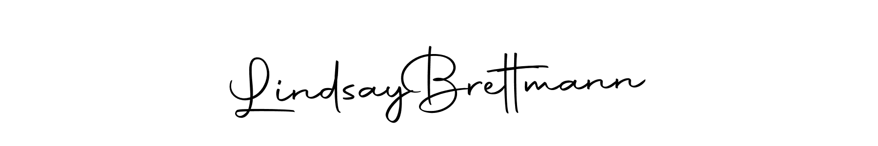 Use a signature maker to create a handwritten signature online. With this signature software, you can design (Autography-DOLnW) your own signature for name Lindsay  Brettmann. Lindsay  Brettmann signature style 10 images and pictures png