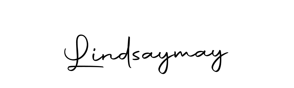Make a beautiful signature design for name Lindsaymay. With this signature (Autography-DOLnW) style, you can create a handwritten signature for free. Lindsaymay signature style 10 images and pictures png