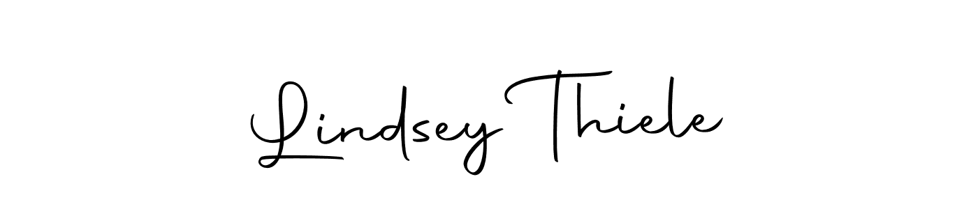 How to make Lindsey Thiele name signature. Use Autography-DOLnW style for creating short signs online. This is the latest handwritten sign. Lindsey Thiele signature style 10 images and pictures png