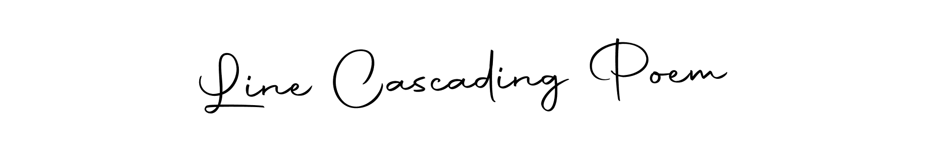 Check out images of Autograph of Line Cascading Poem name. Actor Line Cascading Poem Signature Style. Autography-DOLnW is a professional sign style online. Line Cascading Poem signature style 10 images and pictures png