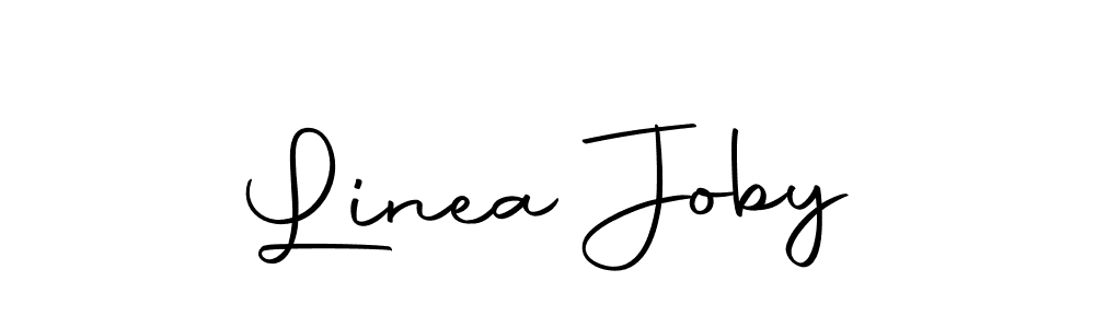 Make a beautiful signature design for name Linea Joby. Use this online signature maker to create a handwritten signature for free. Linea Joby signature style 10 images and pictures png