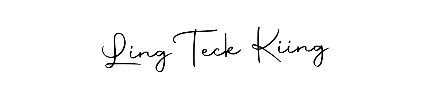 Use a signature maker to create a handwritten signature online. With this signature software, you can design (Autography-DOLnW) your own signature for name Ling Teck Kiing. Ling Teck Kiing signature style 10 images and pictures png