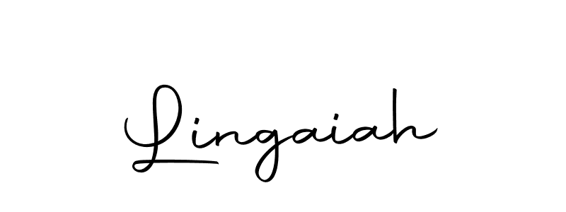 Also we have Lingaiah name is the best signature style. Create professional handwritten signature collection using Autography-DOLnW autograph style. Lingaiah signature style 10 images and pictures png