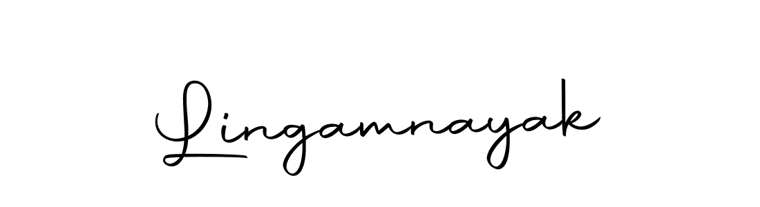 Design your own signature with our free online signature maker. With this signature software, you can create a handwritten (Autography-DOLnW) signature for name Lingamnayak. Lingamnayak signature style 10 images and pictures png