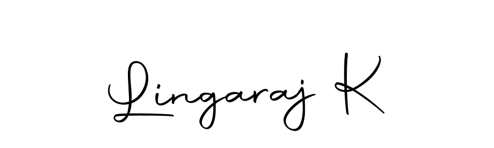 How to make Lingaraj K signature? Autography-DOLnW is a professional autograph style. Create handwritten signature for Lingaraj K name. Lingaraj K signature style 10 images and pictures png