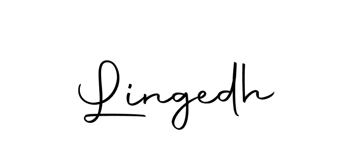 How to make Lingedh signature? Autography-DOLnW is a professional autograph style. Create handwritten signature for Lingedh name. Lingedh signature style 10 images and pictures png