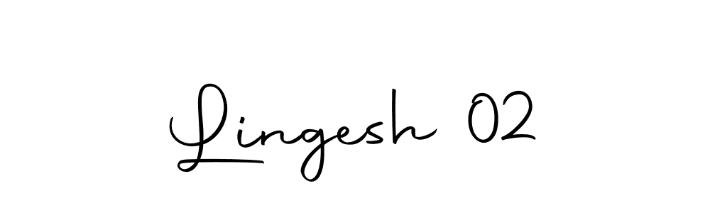 How to make Lingesh 02 name signature. Use Autography-DOLnW style for creating short signs online. This is the latest handwritten sign. Lingesh 02 signature style 10 images and pictures png