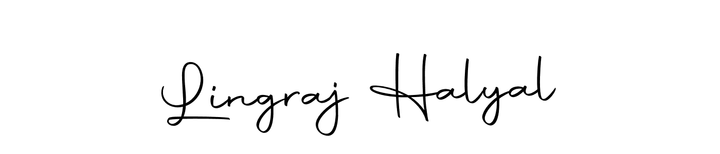 if you are searching for the best signature style for your name Lingraj Halyal. so please give up your signature search. here we have designed multiple signature styles  using Autography-DOLnW. Lingraj Halyal signature style 10 images and pictures png