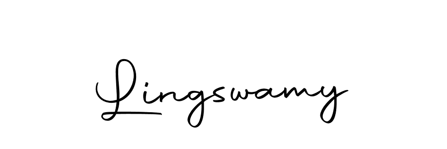 Make a beautiful signature design for name Lingswamy. Use this online signature maker to create a handwritten signature for free. Lingswamy signature style 10 images and pictures png