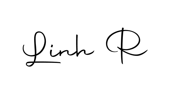 Create a beautiful signature design for name Linh R. With this signature (Autography-DOLnW) fonts, you can make a handwritten signature for free. Linh R signature style 10 images and pictures png