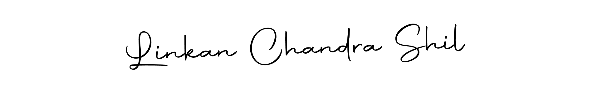 Use a signature maker to create a handwritten signature online. With this signature software, you can design (Autography-DOLnW) your own signature for name Linkan Chandra Shil. Linkan Chandra Shil signature style 10 images and pictures png