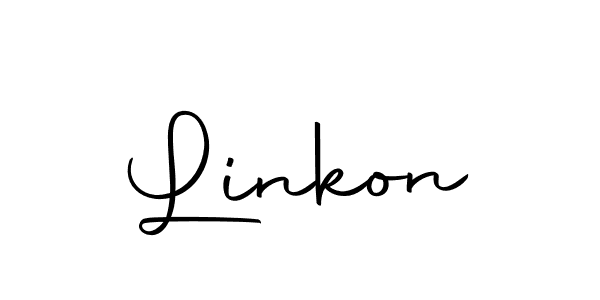 Make a beautiful signature design for name Linkon. With this signature (Autography-DOLnW) style, you can create a handwritten signature for free. Linkon signature style 10 images and pictures png