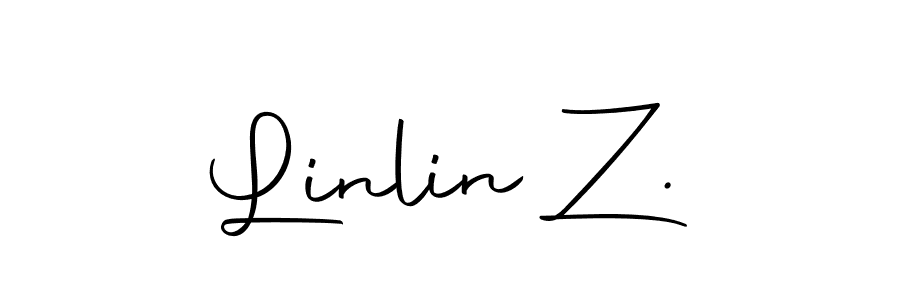 See photos of Linlin Z. official signature by Spectra . Check more albums & portfolios. Read reviews & check more about Autography-DOLnW font. Linlin Z. signature style 10 images and pictures png