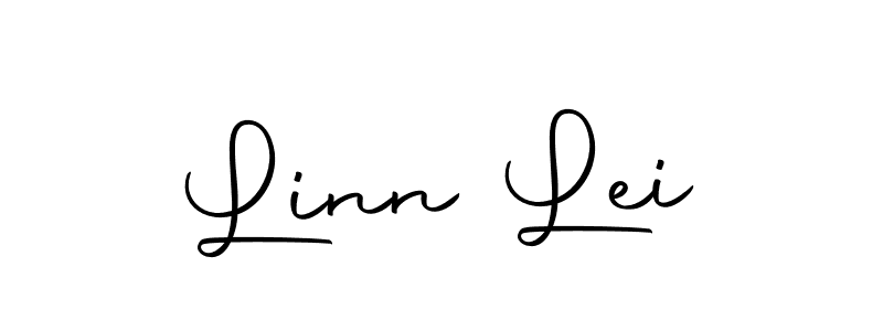 Here are the top 10 professional signature styles for the name Linn Lei. These are the best autograph styles you can use for your name. Linn Lei signature style 10 images and pictures png