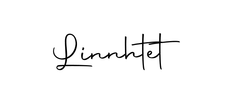 Linnhtet stylish signature style. Best Handwritten Sign (Autography-DOLnW) for my name. Handwritten Signature Collection Ideas for my name Linnhtet. Linnhtet signature style 10 images and pictures png