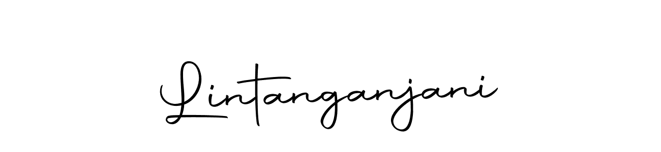Make a beautiful signature design for name Lintanganjani. Use this online signature maker to create a handwritten signature for free. Lintanganjani signature style 10 images and pictures png