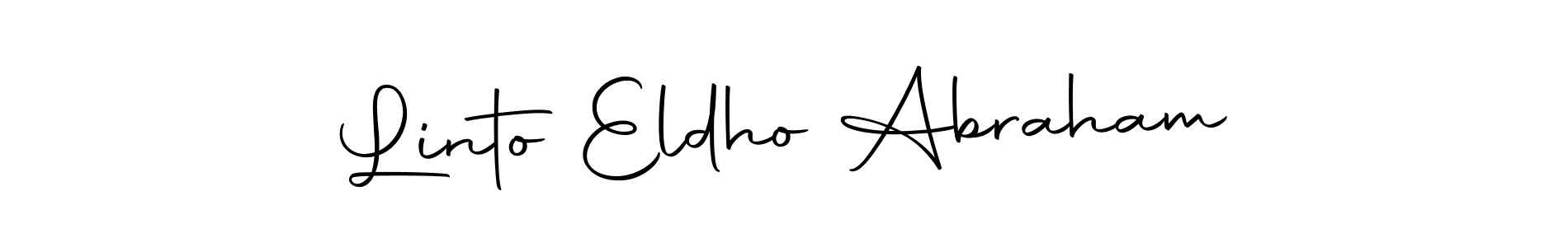 Similarly Autography-DOLnW is the best handwritten signature design. Signature creator online .You can use it as an online autograph creator for name Linto Eldho Abraham. Linto Eldho Abraham signature style 10 images and pictures png